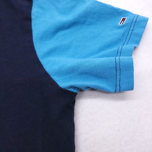 Tommy Jeans Casual Short Sleeve Pullover T Shirt Womens Size Medium M Blue - Picture 6 of 9